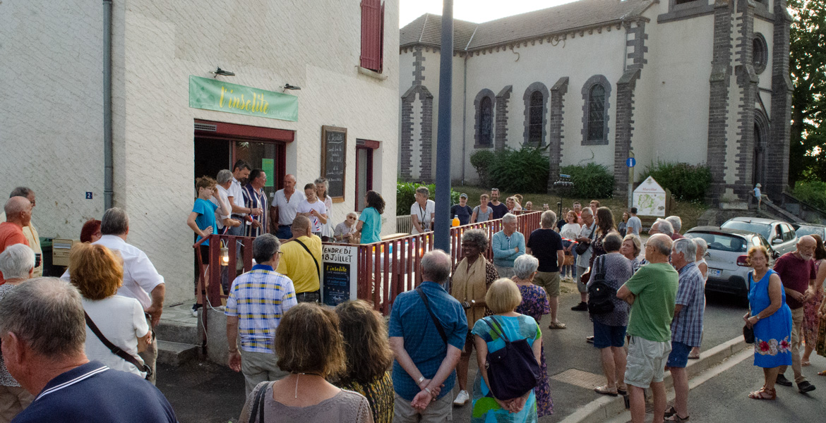 Inauguration du café le 18 juillet 2025
